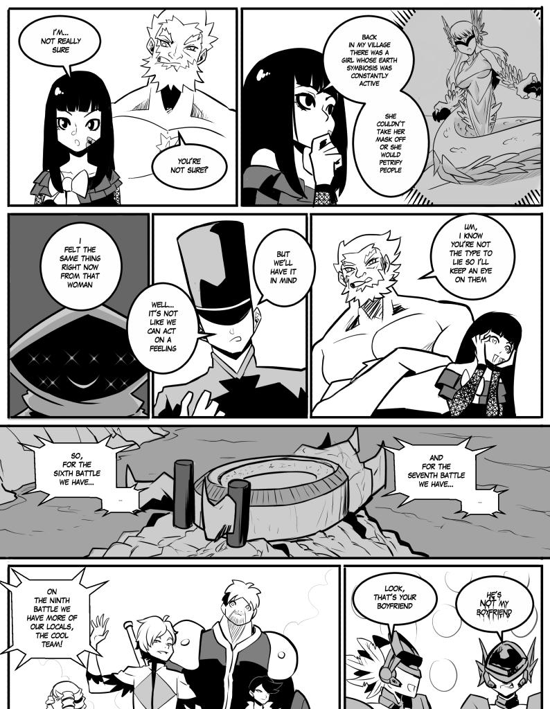 Monster girls on tour - Episode 847, Page 1: Burden of proof