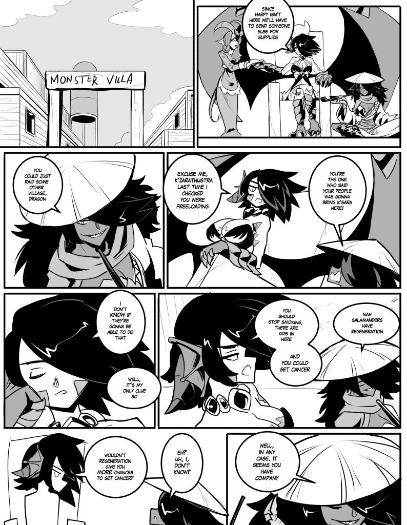 Monster girls on tour - Episode 857, Page 1: 749