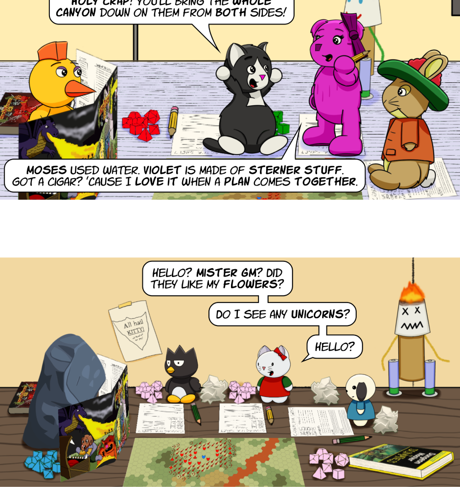 Fuzzy Knights - Episode 77, Page 1: Episode 74 - A Shift In The Tide
