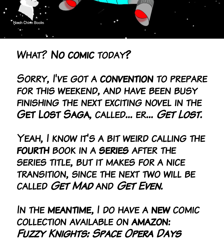 Fuzzy Knights - Episode 79, Page 1: Toss A Coin To Your Fuzzy... 