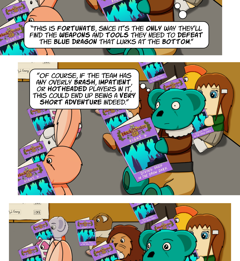 Fuzzy Knights - Episode 80, Page 1: Chapter 76 - Day 4