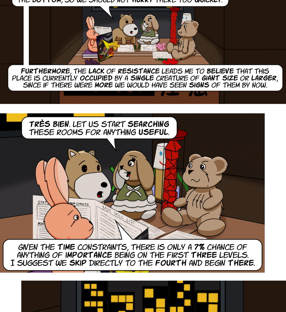 Fuzzy Knights - Episode 81, Page 1: Episode 77 - Crossing the Rubicon