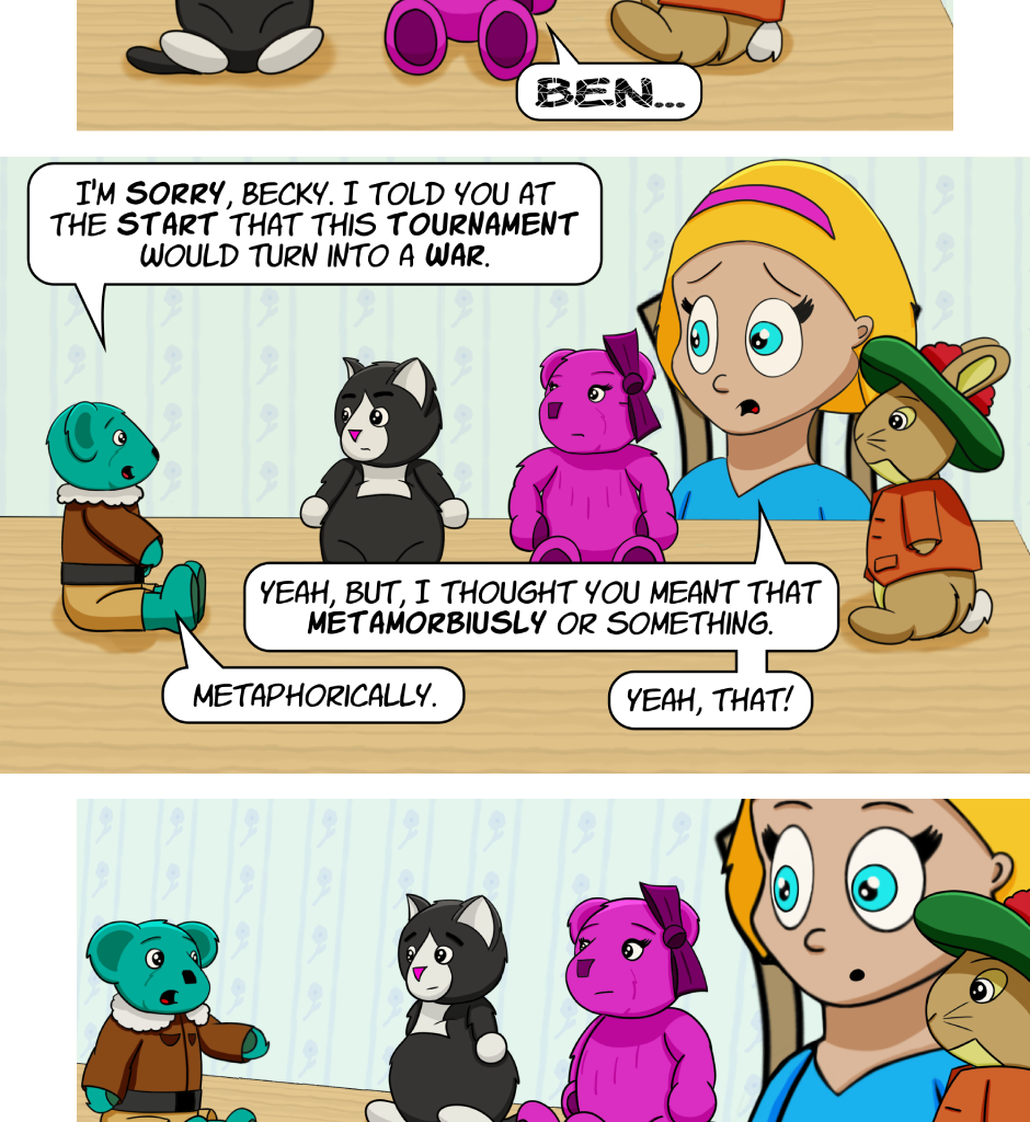 Fuzzy Knights - Episode 82, Page 1: Episode 78 - A Different Kind of Story