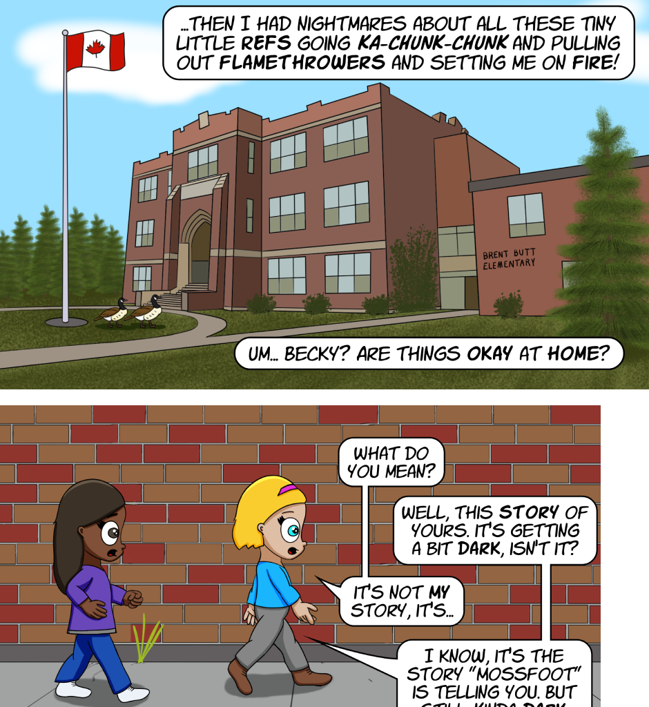 Fuzzy Knights - Episode 84, Page 1: Episode 79 - Recess