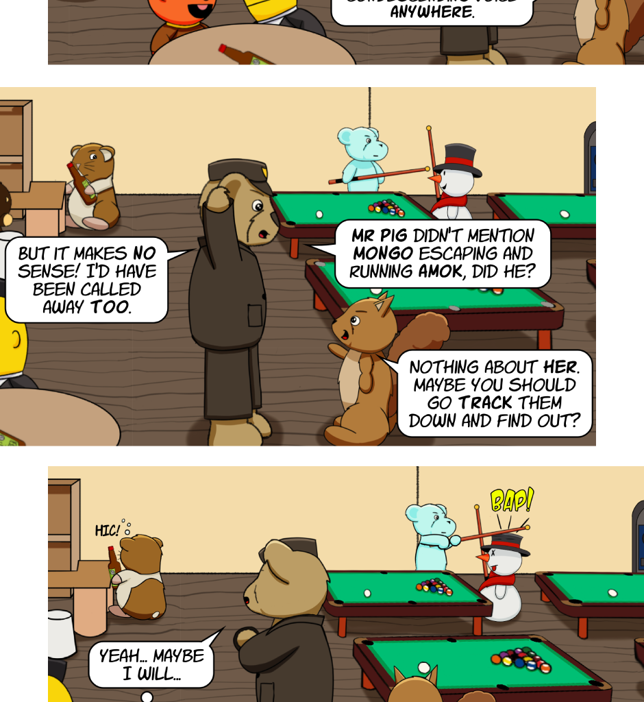 Fuzzy Knights - Episode 86, Page 1: Episode 81 - Various Tides of Fortune