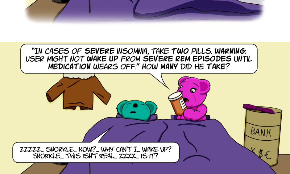 Fuzzy Knights - Episode 87, Page 1: Episode 82 - The Dream Revisited