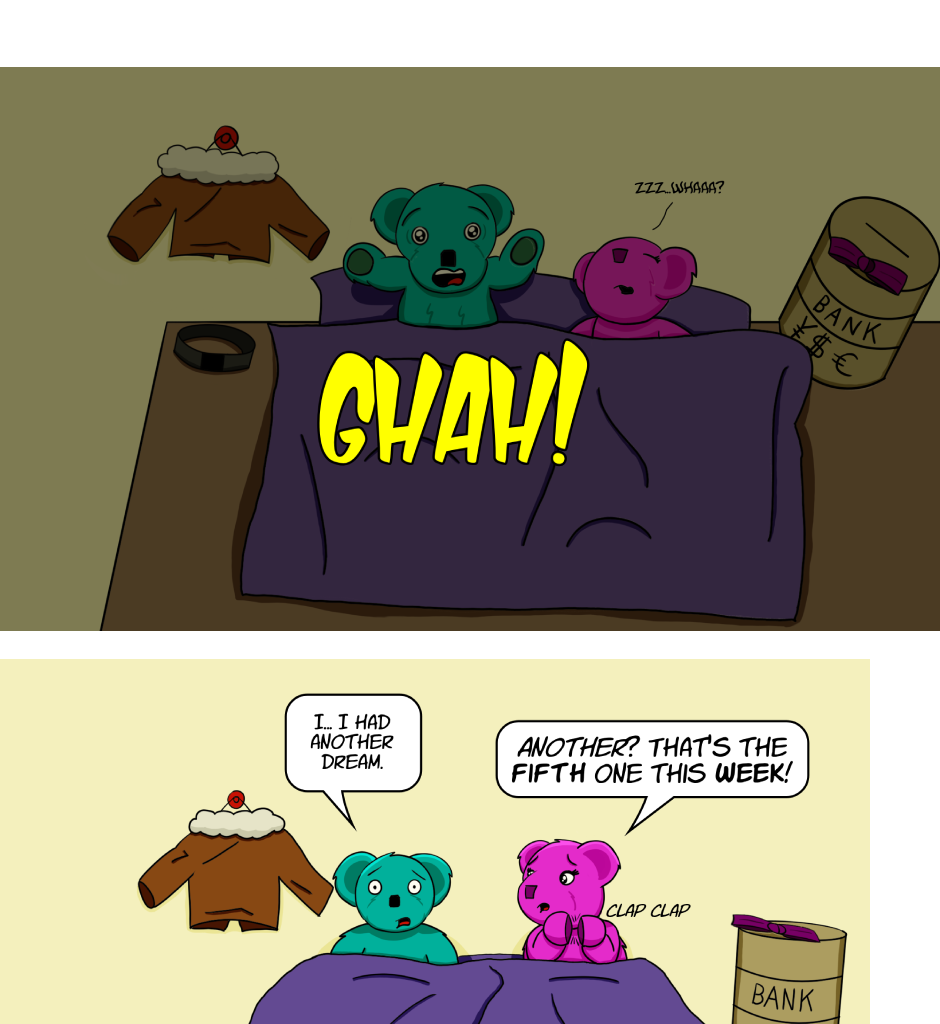 Fuzzy Knights - Episode 87, Page 1: Episode 82 - The Dream Revisited