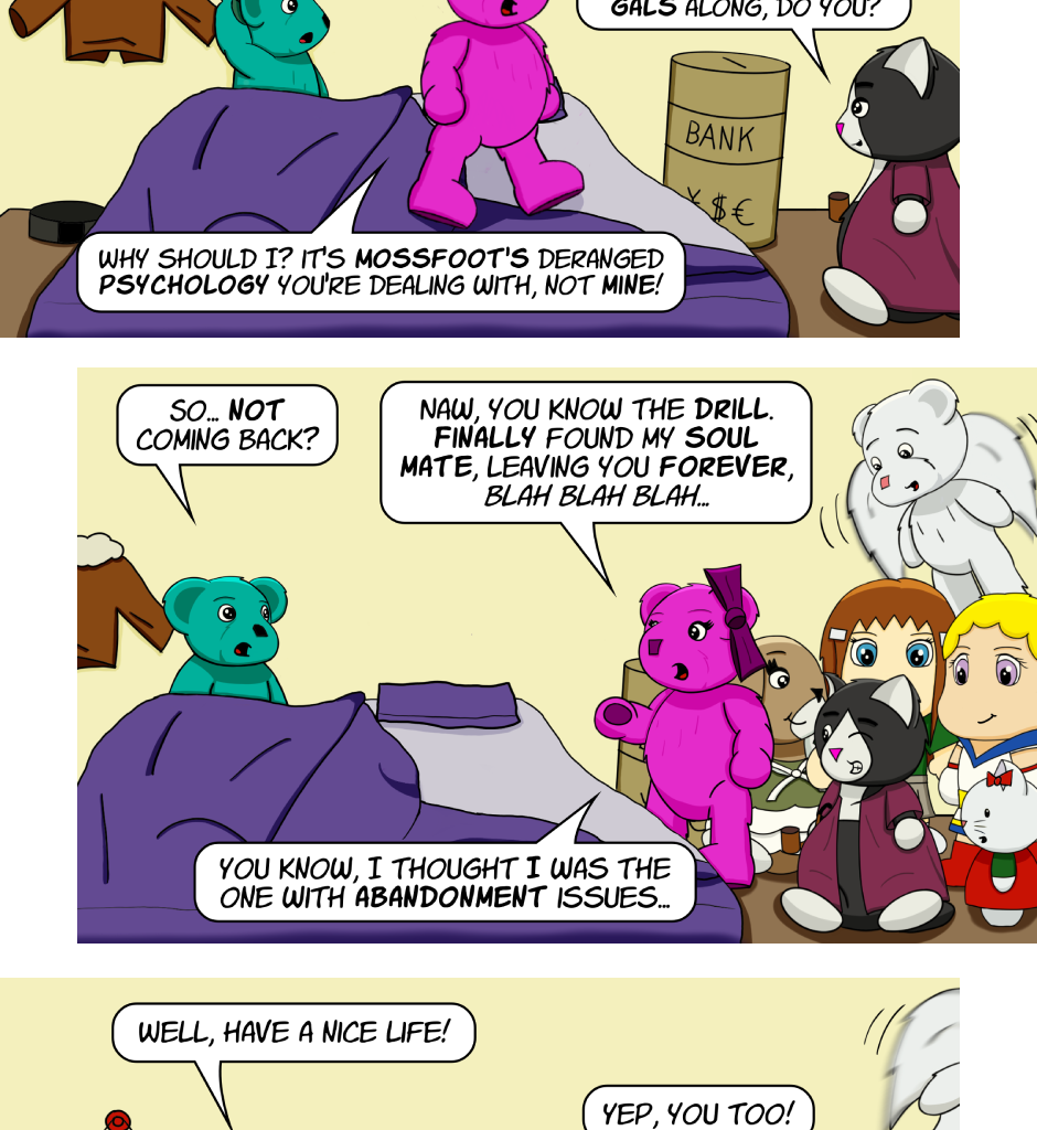 Fuzzy Knights - Episode 87, Page 1: Episode 82 - The Dream Revisited