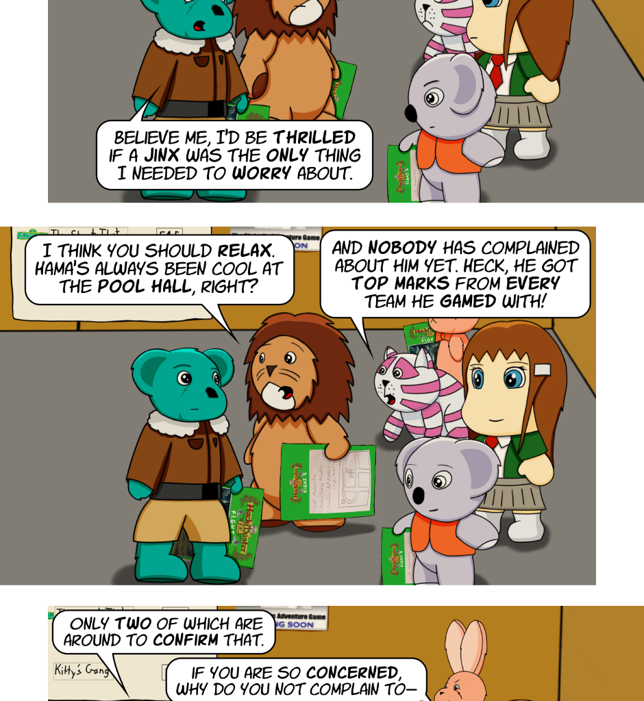 Fuzzy Knights - Episode 88, Page 1: Episode 83 - Day 5