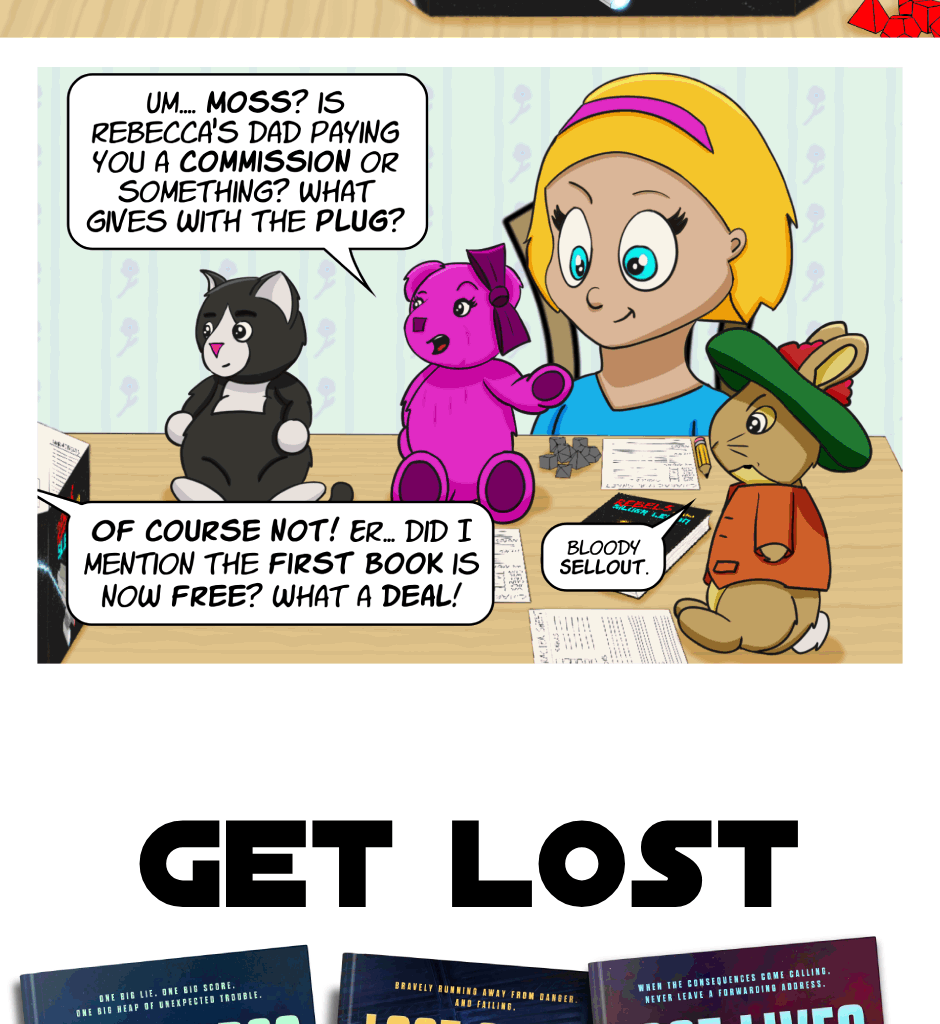 Fuzzy Knights - Episode 93, Page 1: After These Messages... 