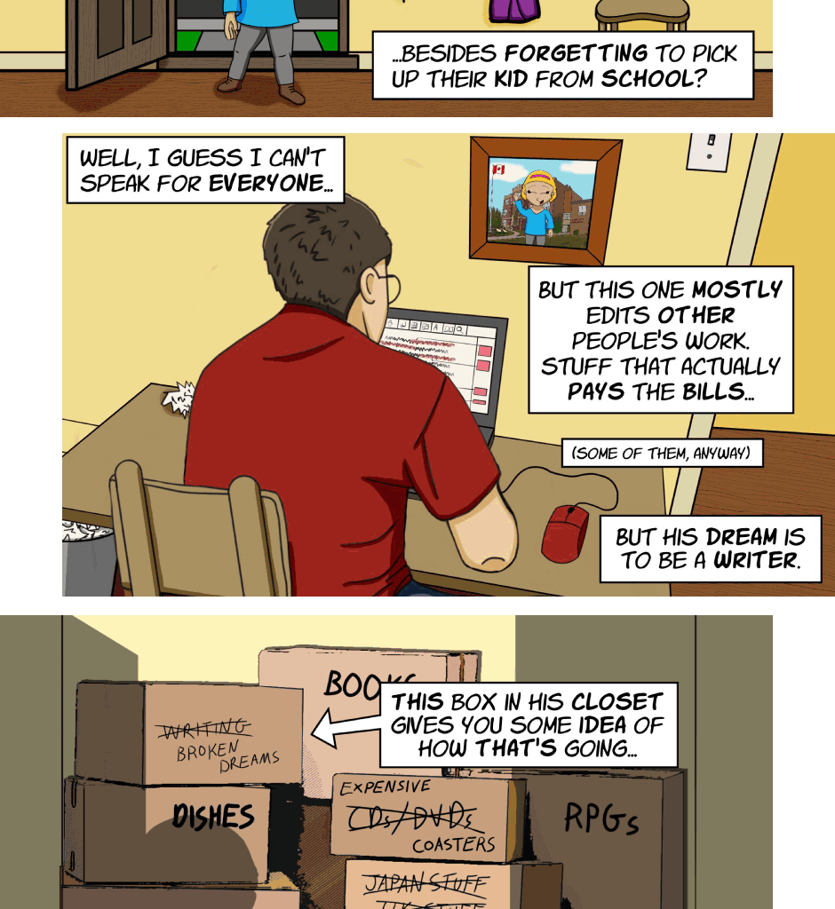 Fuzzy Knights - Episode 93, Page 1: After These Messages... 