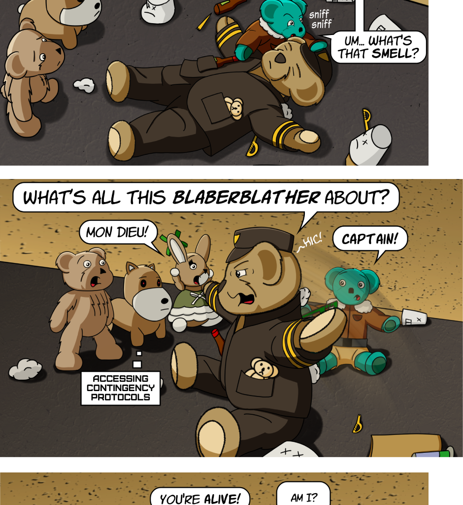Fuzzy Knights - Episode 94, Page 1: Episode 88 - Revelations: Part I