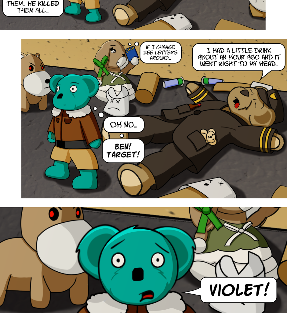 Fuzzy Knights - Episode 94, Page 1: Episode 88 - Revelations: Part I