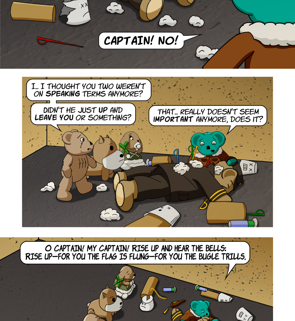 Fuzzy Knights - Episode 94, Page 1: Episode 88 - Revelations: Part I