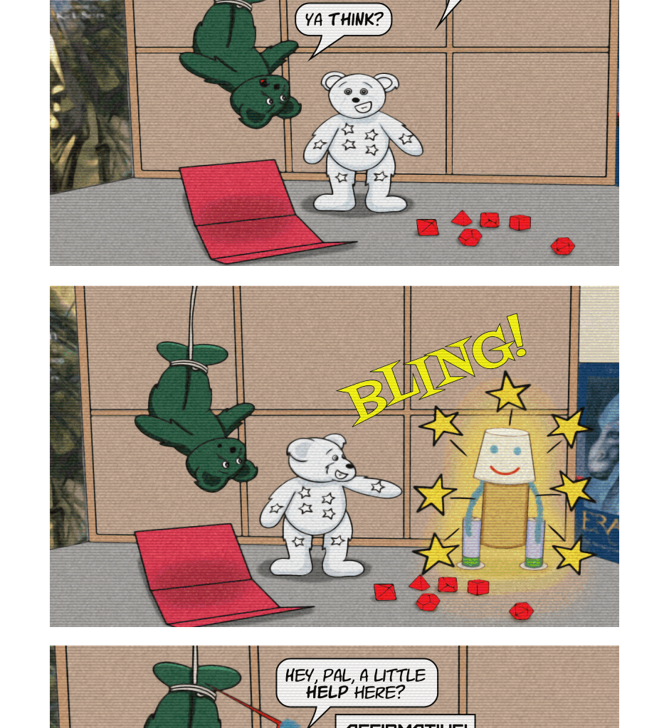 Fuzzy Knights - Episode 95, Page 1: Episode 89 - A Window To The Past