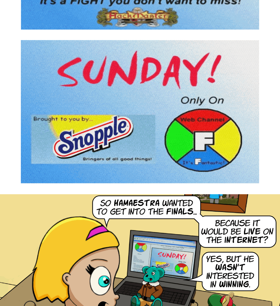 Fuzzy Knights - Episode 95, Page 1: Episode 89 - A Window To The Past