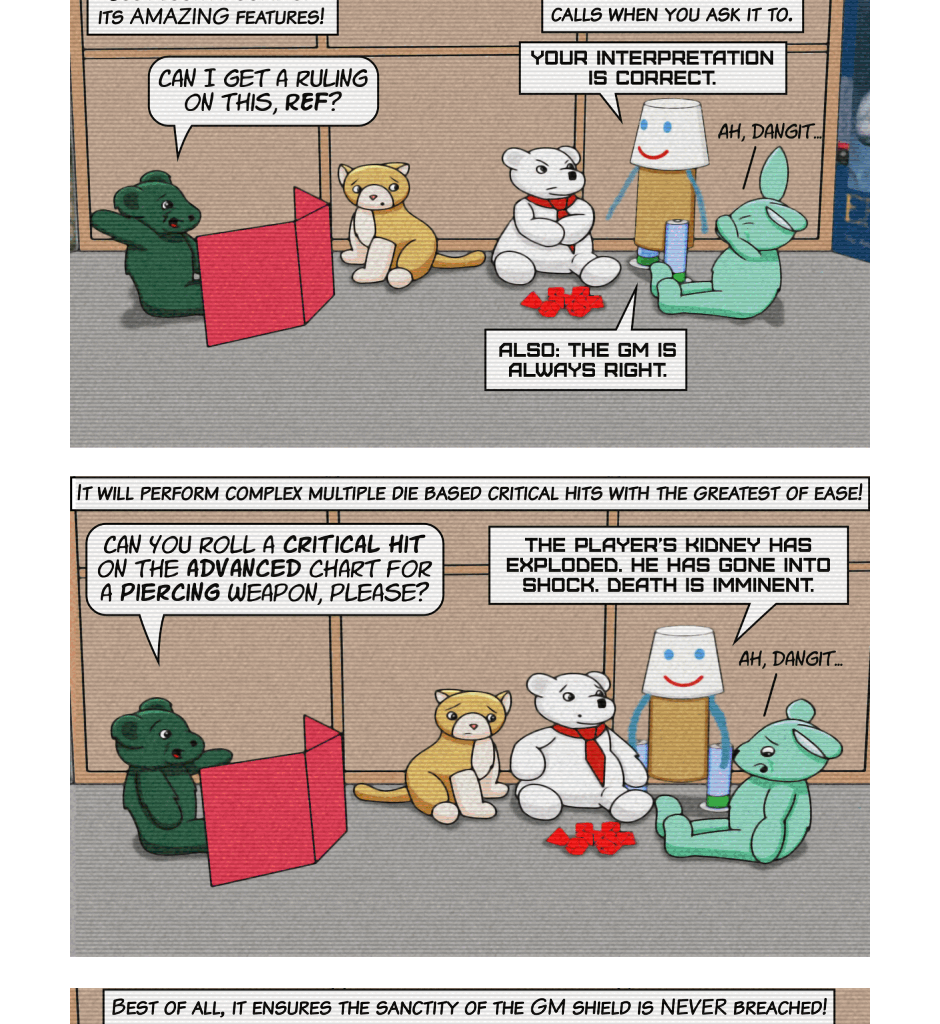 Fuzzy Knights - Episode 95, Page 1: Episode 89 - A Window To The Past
