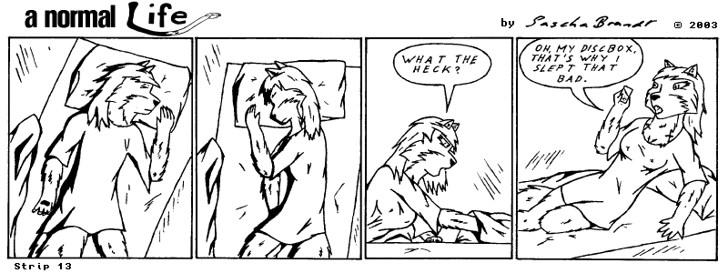 a normal life *complete* - Episode 13, Page 1: anl-strip_13