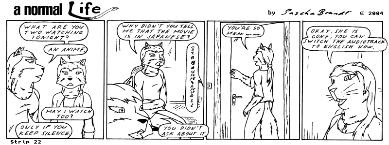 a normal life *complete* - Episode 22, Page 1: anl-strip_22