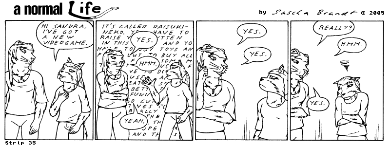 a normal life *complete* - Episode 35, Page 1: anl-strip_35