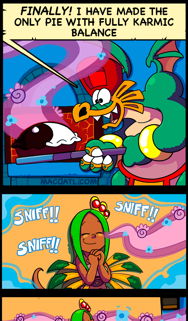 Macoatl - Episode 211, Page 1: Special Pie