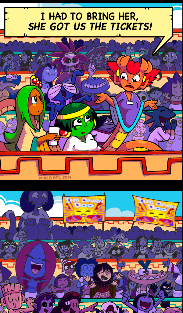 Macoatl - Episode 215, Page 1: The concert