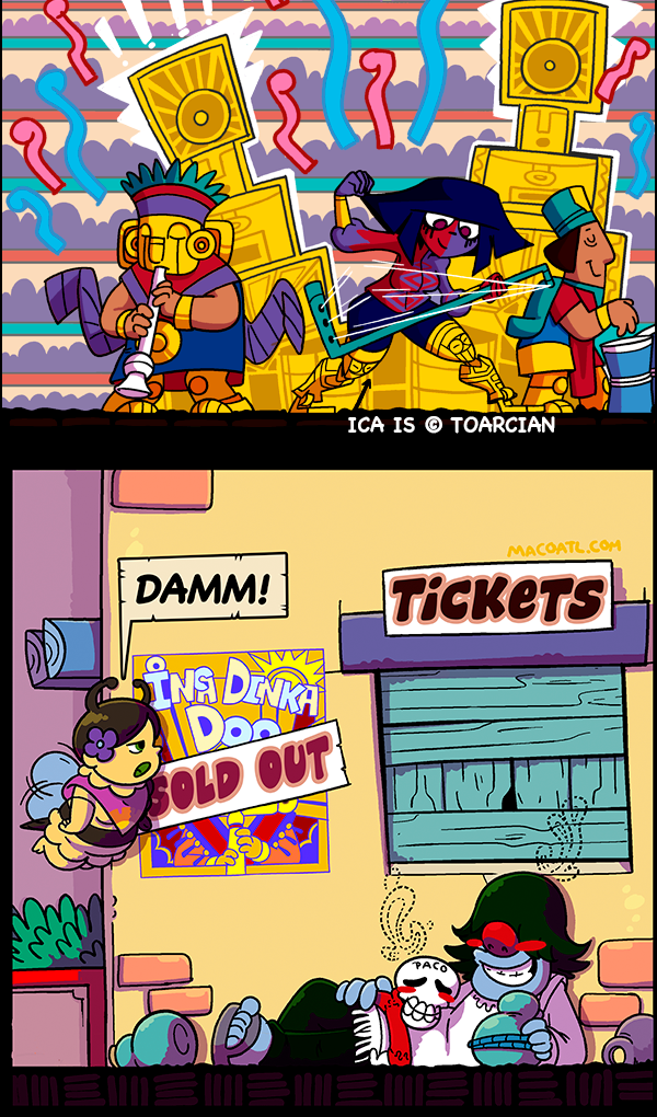 Macoatl - Episode 215, Page 1: The concert