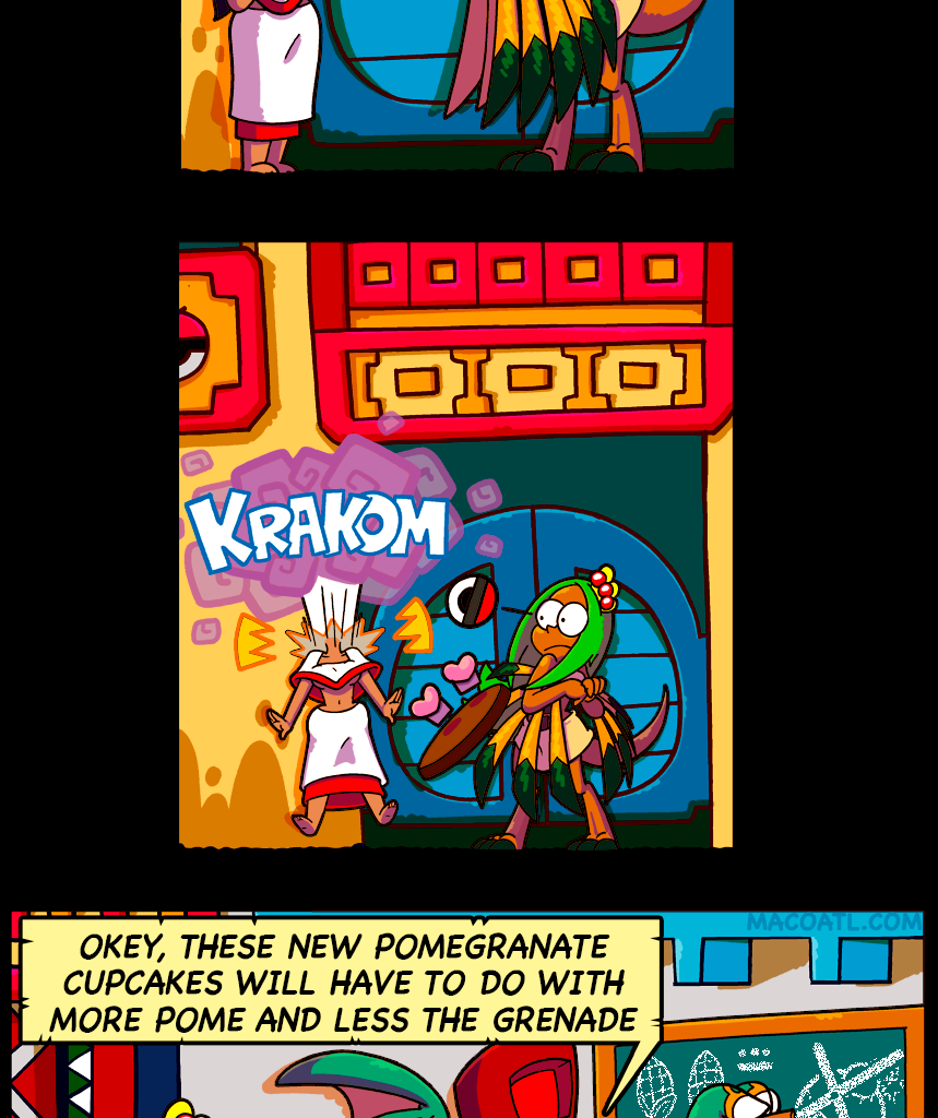 Macoatl - Episode 220, Page 1: Pomegranate