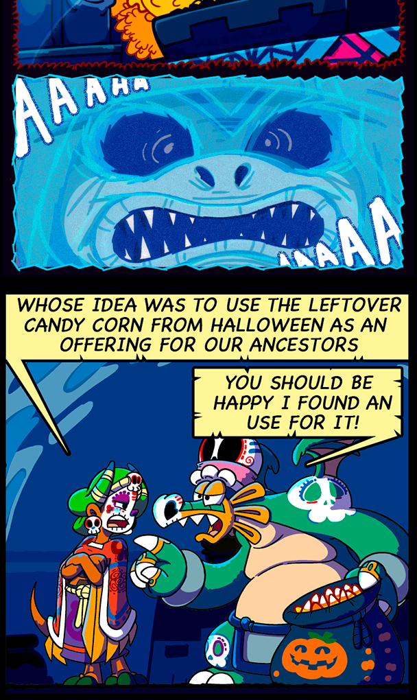 Macoatl - Episode 221, Page 1: Day of the dead