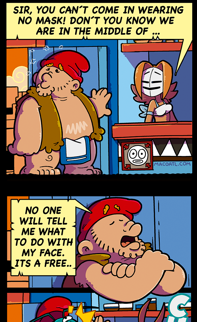 Macoatl - Episode 228, Page 1: Masks