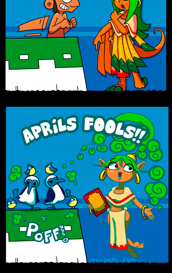 Macoatl - Episode 243, Page 1: Boobies