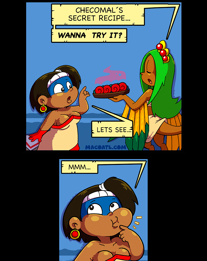 Macoatl - Episode 253, Page 1: Secret recipe