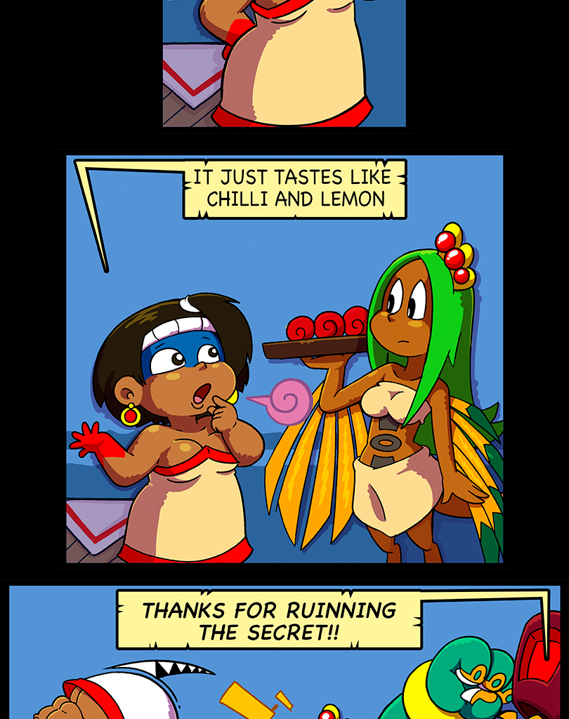 Macoatl - Episode 253, Page 1: Secret recipe