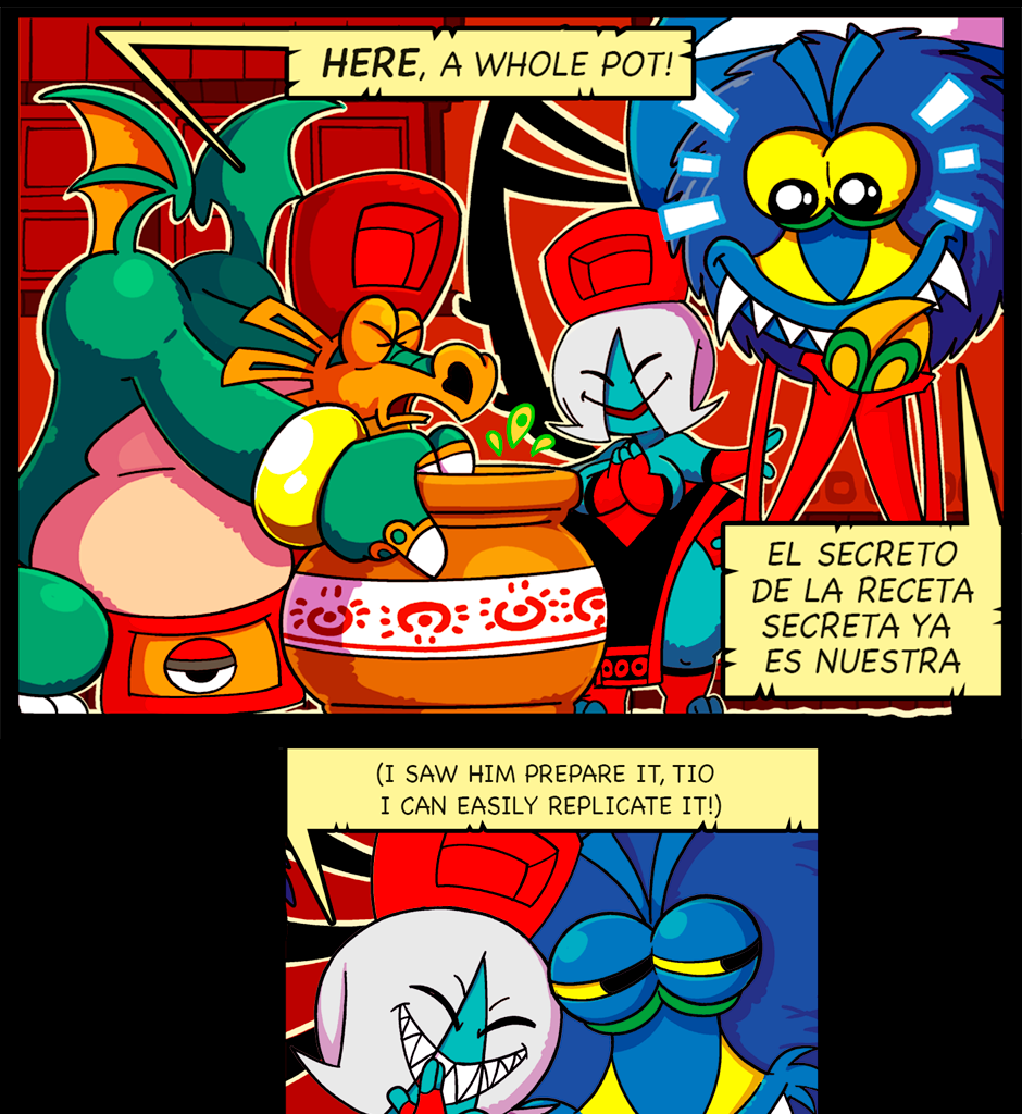 Macoatl - Episode 263, Page 1: Cheers