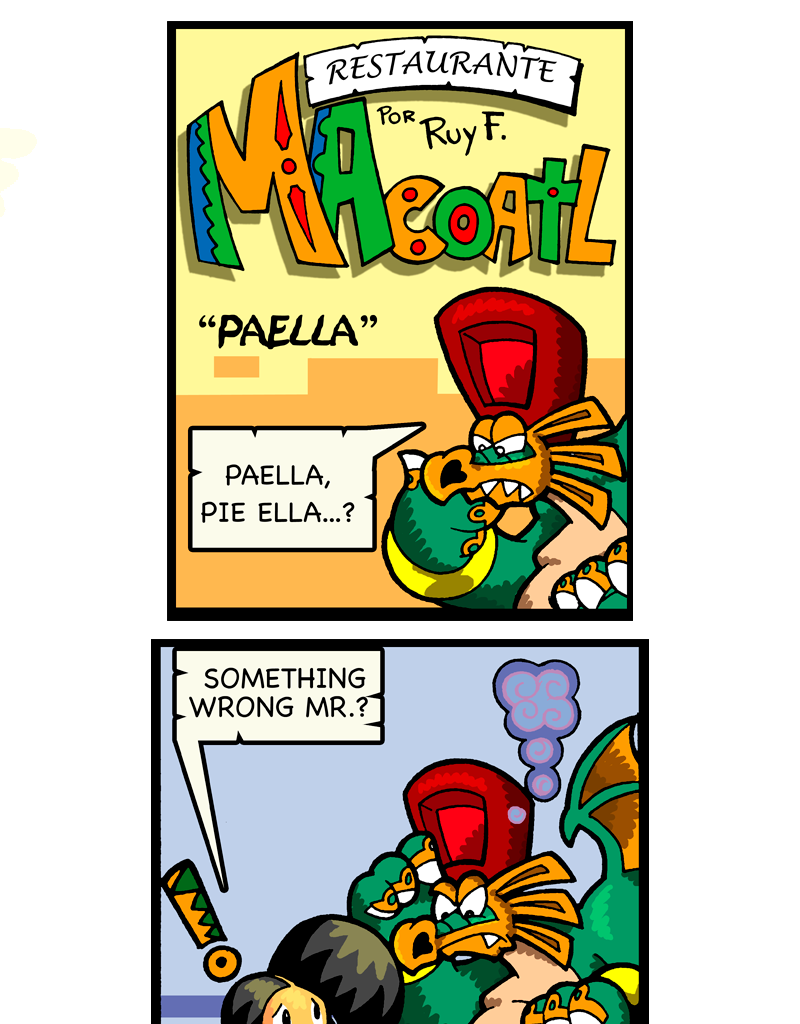 Macoatl - Episode 284, Page 1: Paella