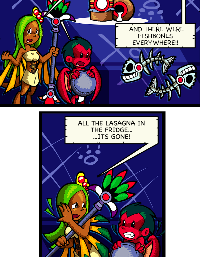 Macoatl - Episode 303, Page 1: A cat