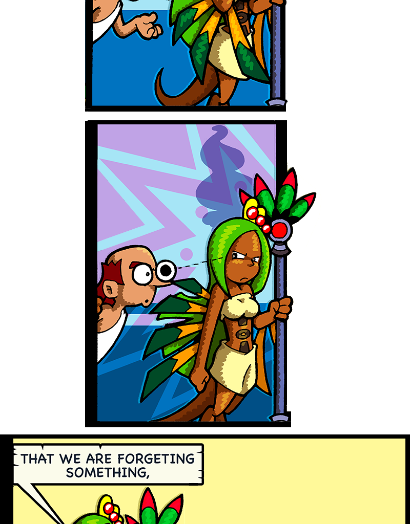 Macoatl - Episode 307, Page 1: The end of the cat saga