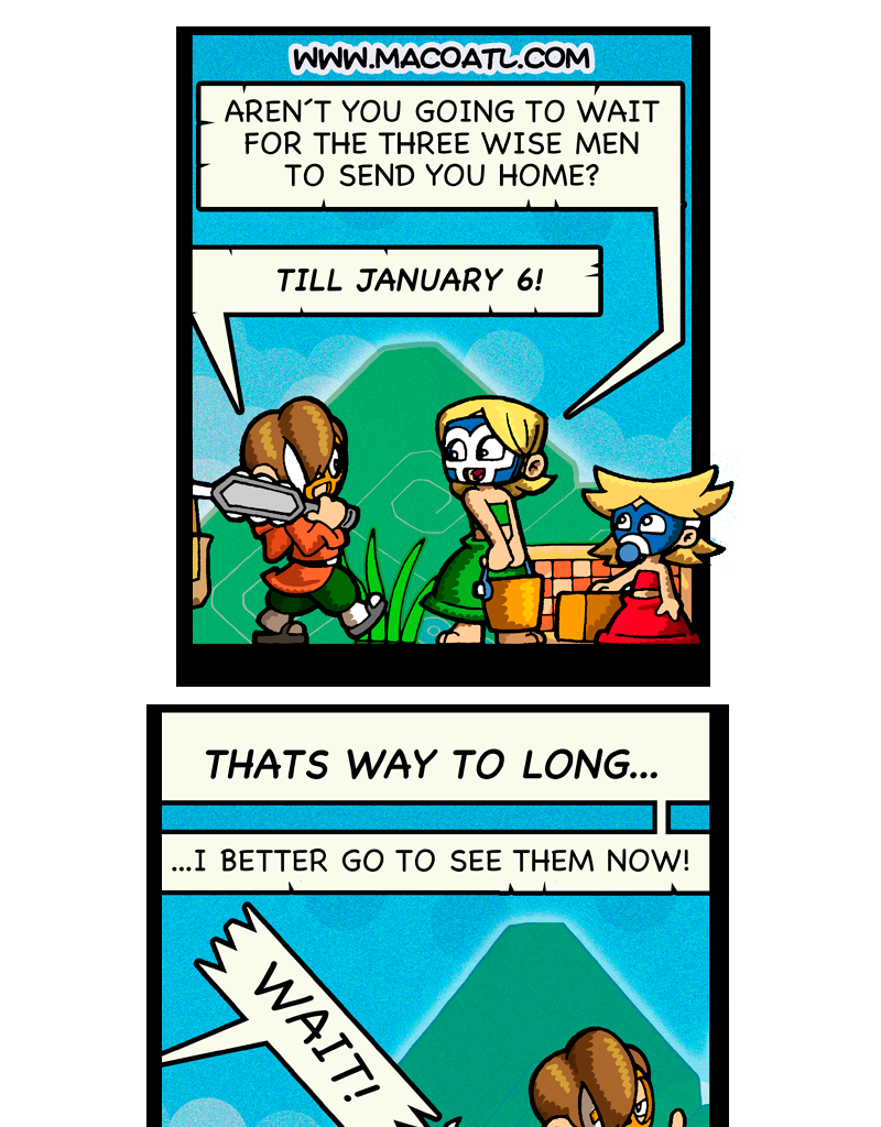 Macoatl - Episode 336, Page 1: Let's go