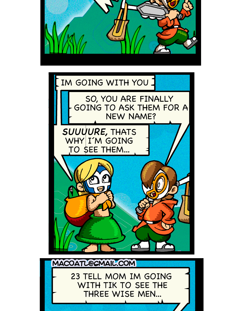 Macoatl - Episode 336, Page 1: Let's go