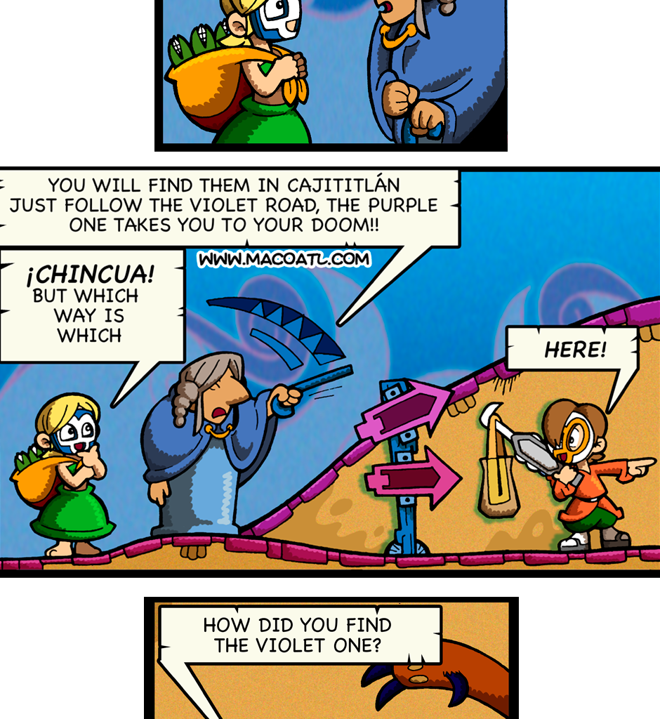 Macoatl - Episode 340, Page 1: Fiucha