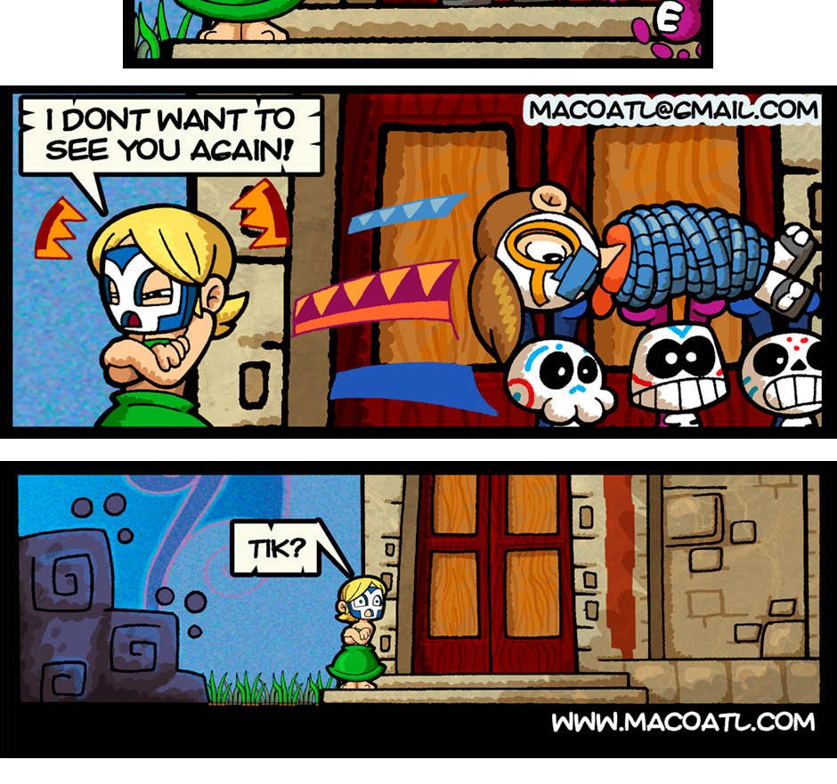Macoatl - Episode 346, Page 1: Separate ways