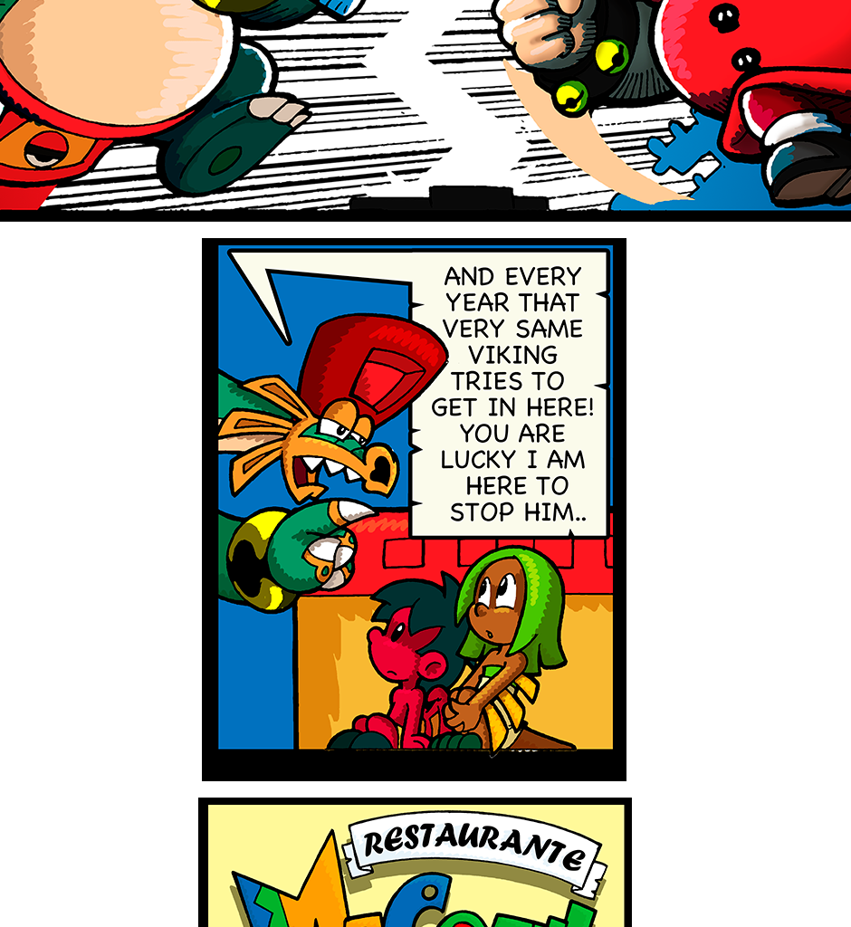 Macoatl - Episode 492, Page 1: Yearly Viking Day