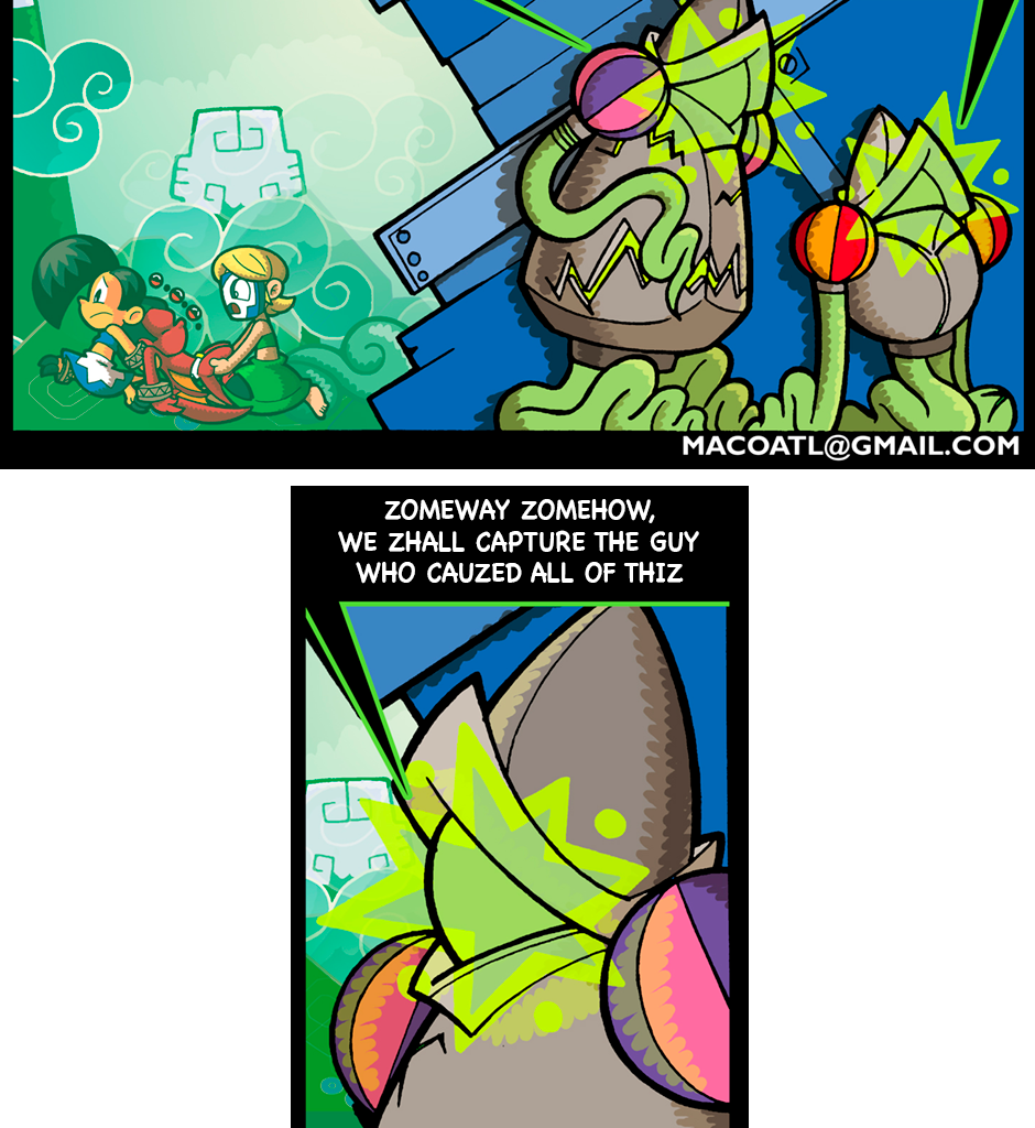 Macoatl - Episode 447, Page 1: The reunion