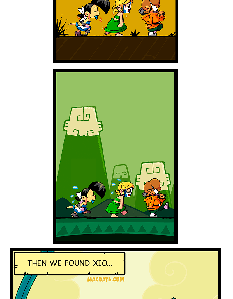 Macoatl - Episode 448, Page 1: Walking