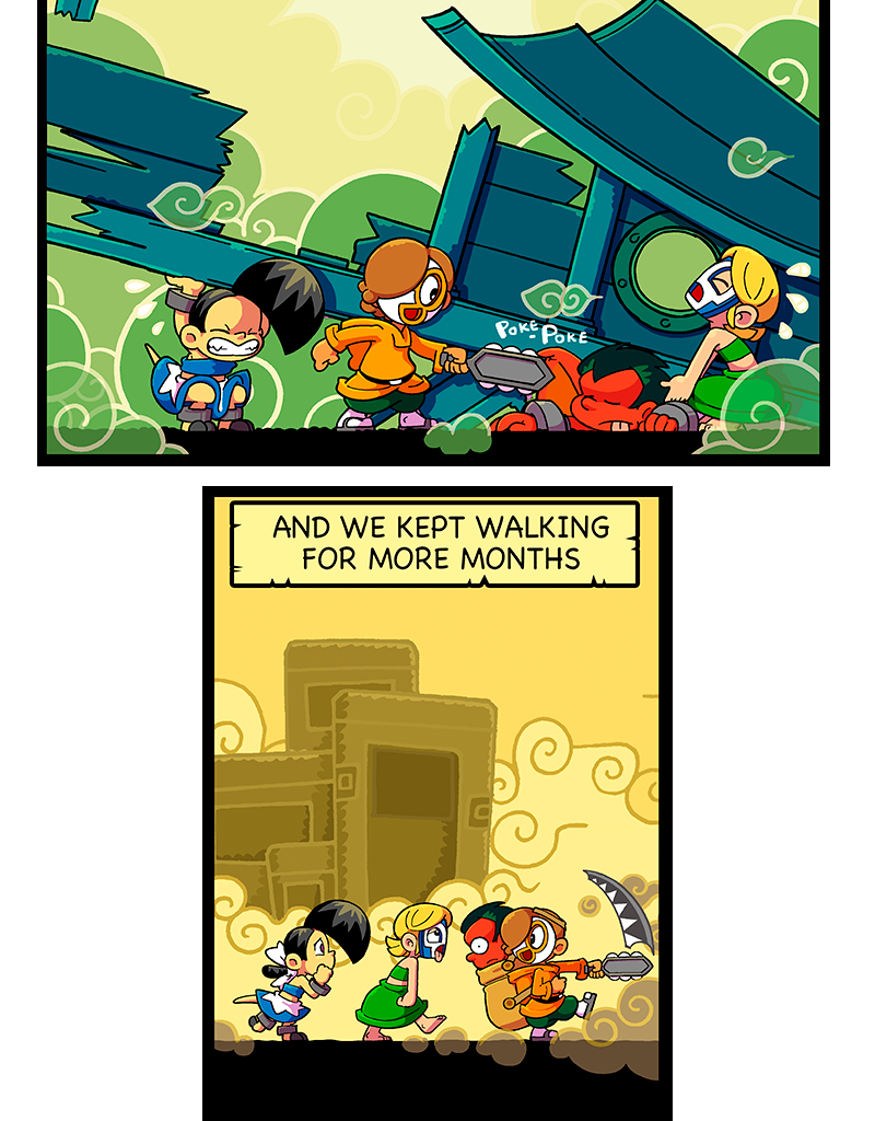 Macoatl - Episode 448, Page 1: Walking