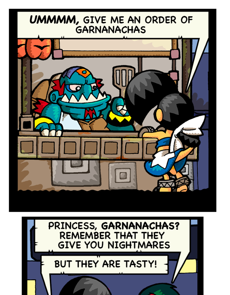 Macoatl - Episode 455, Page 1:  Garnanachas