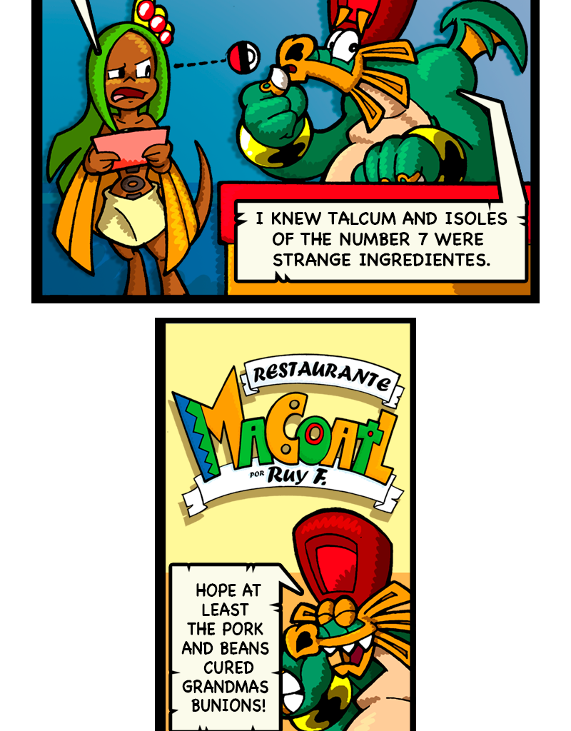 Macoatl - Episode 457, Page 1: Grandma's Recipes