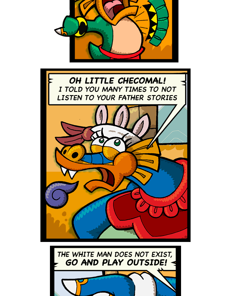 Macoatl - Episode 491, Page 1: The white men