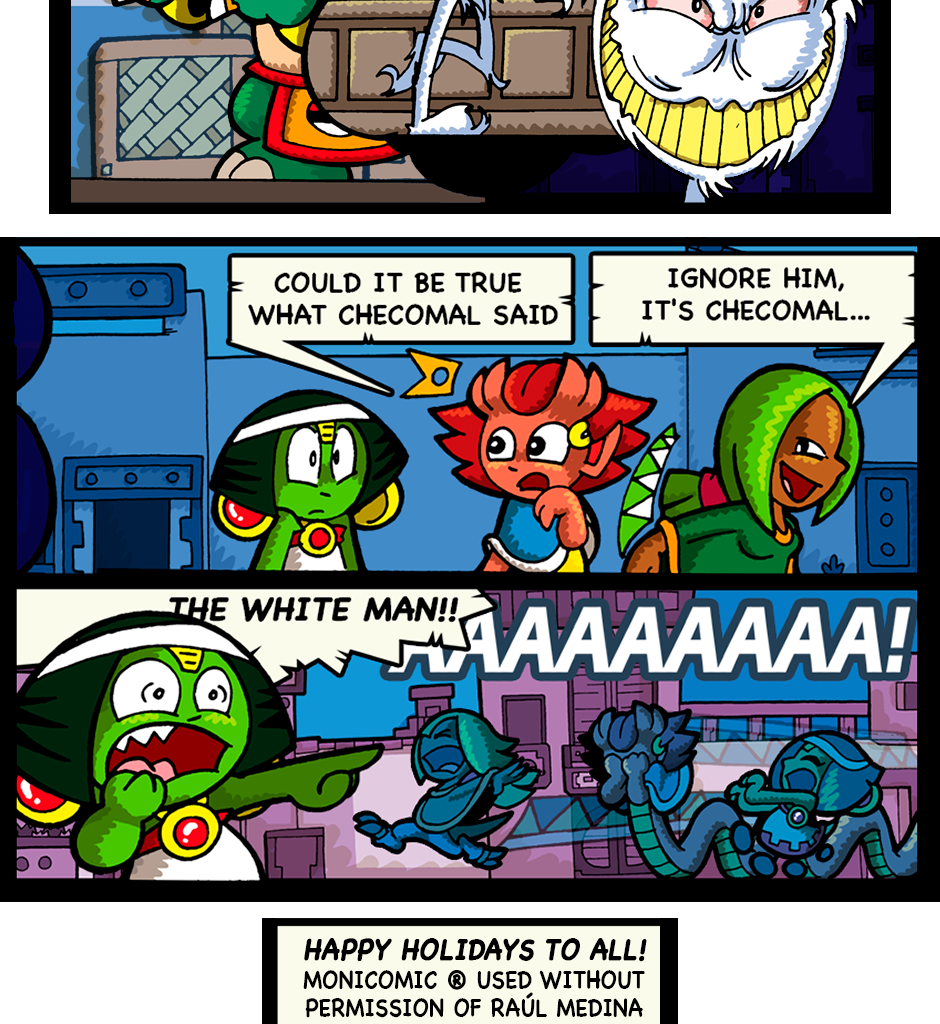 Macoatl - Episode 493, Page 1: The white men (part II)