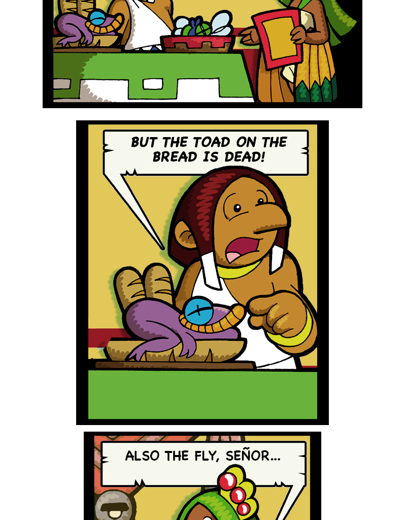 Macoatl - Episode 464, Page 1: Toadwich